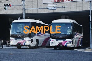 D-15【バス写真】Ｌ版３枚　西日本JRバス　セレガ　ガーラ