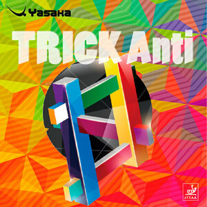 [卓球]TRICK Anti(トリックアンチ) 赤・中　Yasaka(ヤサカ)