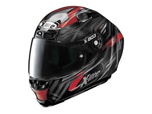 デイトナ 32950 NOLAN X-lite X-803RS ULTRA CARBON DECEPTION ヘルメット レッド/76 M バイク ツーリング 頭 防具 軽量