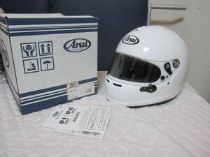 ARAI アライ GP6-S 4輪用 GP-6S 製造年月日 2022年11月28日 サイズXL(60～61センチ) 美品