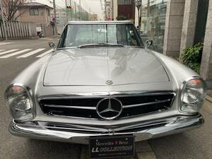 夢の再生新車　完成！メルセデスベンツ W113. 280SL 。メルセデス３５００エンジン！ 日本に１台１号車。完成のお知らせ。