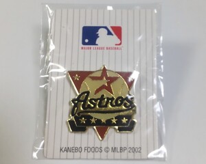 MLB ヒューストン・アストロズ Houston Astros ピンバッジ メジャーリーグベースボール 検 非売品 ピンズ NEWERA ニューエラ ピンバッチ