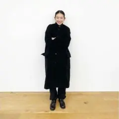 在原みゆ紀着 AURALEE  CASHMERE MOSSER COAT 1