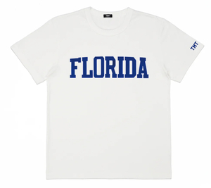 TMT　ティーエムティー　SOFT COTTON S/SL TEE　FLORIDA　／　WHITE　サイズM　購入価格8800円