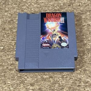 北米　NES DRAGON WARRIOR Ⅲ 3 ドラゴンクエストⅢ