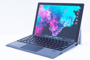 1円～ バッテリー良 キーボード付 Windows11 Office2019 省電力モデル Surface Pro 5 m3-7Y30 4G NVMeSSD128G 12.3型PixelSense 顔認証