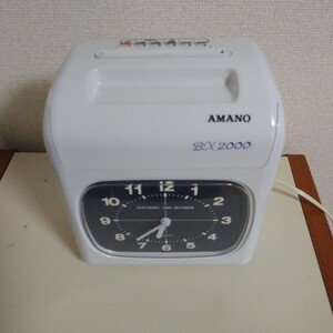 アマノ***タイムレコーダーBX-2000***整備済み