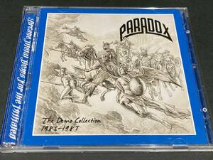 ２枚組輸入盤CD　Paradox / The Demo Collection 1986-1987　ジャーマン・スラッシュ　入手困難