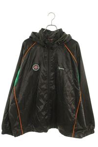 シュプリーム ブルゾン Satin Hooded Track Jacket サイズ:XXL サテンフーデッドトラックジャケットブルゾン 中古 OM10