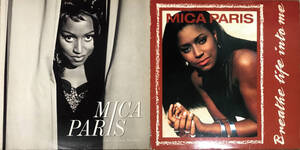 Mica Paris 2枚セット I Never Felt Like This Before 1993年 / Breathe Life Into Me 1989年