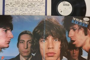 LP/GF Rolling Stones Black And Blue P10174SPROMO ROLLING STONES Japan Vinyl プロモ /00400