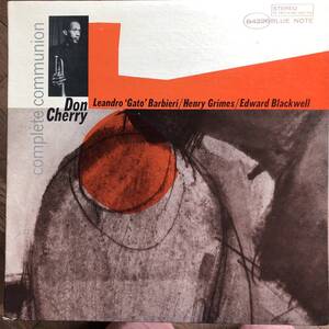 Complete Communion / Don Cherry Blue Note BST 84226 / オリジナル美盤 / ドン・チェリー