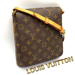 LOUIS VUITTON ルイヴィトン モノグラム ミュゼットサルサ ショート ショルダーバッグ I28