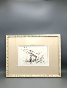 【新品未使用】世界限定395枚 ディズニー 絵画 Lifting Your Spirits くまの プーさん 額装済 イーヨー 絵 画 アンティーク レア ニッセン