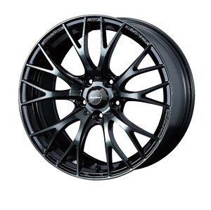 ウェッズスポーツ SA20R アルミホイール 1本 18X7.5 5H 114.3 +35 ウォーズブラッククリア (WBC) / 18インチ WEDSSPORT SA20R