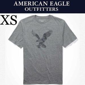 新品タグ付き☆American Eagle半袖ＴシャツXS グレー アメリカンイーグル