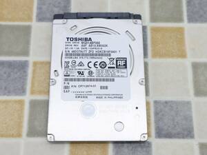 ∠ 500GB｜2.5インチ 内蔵型 ハードディスク HDD｜TOSHIBA 東芝 MQ01ABF050 ｜5400rpm 薄型7ｍｍ フォーマット済■O1425