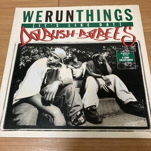 (78)米 ヒップホップ LPレコード／DA BUSH-BABEES／WE RUN THINGS (IT’S LIKE DAT) ORIGINAL/REPRISE 041773