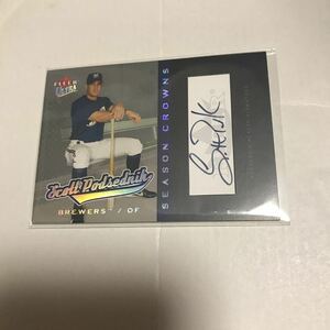 Scott Podsednik 2006 Fleer Ultra Season Crowns auto /50