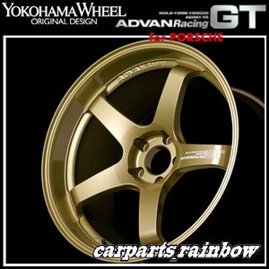 ★YOKOHAMA WHEEL ADVAN Racing GT forポルシェ 18×10.0J/10J 5/130 +60★RGP/レーシングゴールド★新品 4本価格★