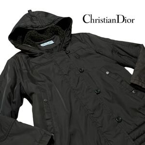 極上美品◆ Christian Dior ディオール◆ モッズコート フード コート ジャケット ブルゾン アウター サイズ XL