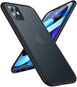 TORRAS iPhone 11 用 ケース 半透明 衝撃吸収 米軍MIL規格取得 マット感 SGS認証 黄ばみなし レンズ保護