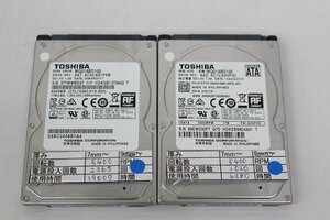 TOSHIBA MQ01ABD100 1TB 2.5 HDD SATA 動作品 2個セット☆