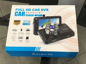 【24-i194】◇ 新品・未使用 ◇ ドライブレコーダー 32GB / FULL HD CAR DVR M27 ◇ Gセンサー内蔵 170°広角撮影 ◇