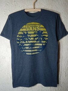 to6316　VANS　バンズ　ヴァンズ　半袖　tシャツ　ヤシ　ロゴ　デザイン　人気　ストリート　送料格安