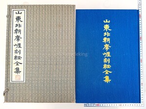 山東北朝摩崖刻経全集 齊魯書社 1冊 中国 書道 金石 書画 石刻 法帖 法書 古書 古本 20241229-41