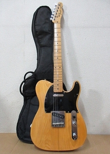 S6125 中古 Fender TELECASTER フェンダー テレキャスター J003960 エレキギター 日本製 ピックガードにすり傷多いです ソフトケース付