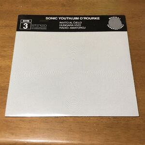 【即決】新品未開封 USオリジナル盤12” SONIC YOUTH + JIM O