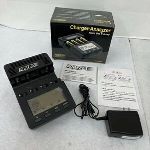 X336-O18-4073 POWEREX パワーレックス MH-C9000 バッテリーアナライザー Charger Analyzer ミニ四駆 箱/説明書付き ③