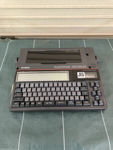 ★ワードプロセッサー　カシオワード CASIO HW-700JS 事務用品　レトロ　ジャンク扱い★