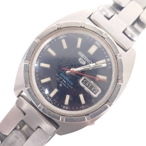 【SEIKO セイコー】SEIKO 5 SPORTS 6119-8140 自動巻 AT デイデイト ブラック文字盤 21JEWELS 21石 不動 セイコーファイブスポーツ ★9726