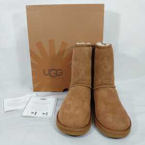 【22cm】UGG アグオーストラリア 5815 クラシックトール ムートンブーツ CHESTNUT