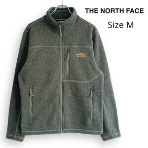 THE NORTH FACE ザ ノースフェイス フリース ジャケット カーキ メンズ M