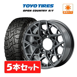 シエラ JB74W 5本セット サマー ホイール レイズ ベルサス VV25MX TOYO オープンカントリー R/T 215/70R16