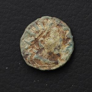 *[令和コイン]テトリクス 辺境の私鋳貨「Barbarous Radiate」古代ローマコイン 古代ギリシャ [E6337]