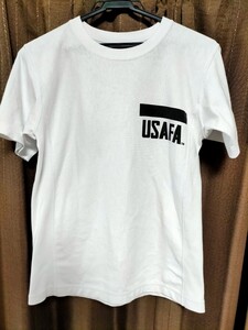 チャンピオン Champion リバースウィーブ ヘビーウェイト Tシャツ USAFA 白 ホワイト M 