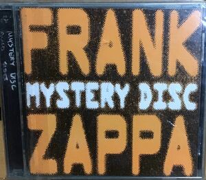 フランク・ザッパ【ミステリー・ディスク】輸入盤CD 1962-1972 未発表曲集★Frank Zappa Mystery Disc