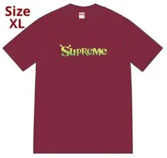 21aw Supremeシュプリーム Shrek Tee Cardinal L