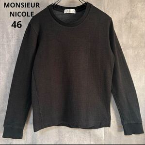 ニコル　MONSIEUR NICOLE カットソー ロングスリーブ　46