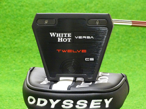 【新品】PGAツアー支給品 ODYSSEY WHITE HOT VERSA TWELVE CS パター 35インチ TCxxxシリアル センターシャフト HC付属 プロト 本物保証