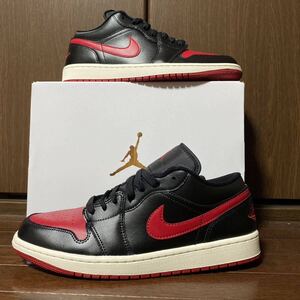 【27.5cm】ウィメンズ28cm NIKEナイキaj1エアジョーダン1 AirJordan1ローLOW定価16500円