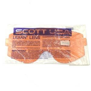 ★ 【未使用品】 SCOTT USA LEXAN LENS スコット ゴーグル用 スペアレンズ ビンテージ ★