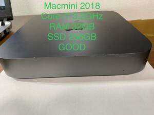 Apple Macmini 2018 Core i7 3.2GHz Ram 32GB SSD 256GB GOOD