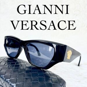 GIANNI VERSACE　ヴェルサーチ　サングラス　メデューサ　MODS89　COL852　BK　ブラックレンズ　ブラックフレーム