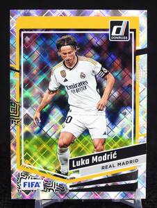 2023-24 Panini Donruss Soccer Silver Diamond SP FIFA Luka Modric Real Madrid サッカー カード