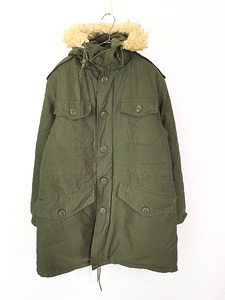 古着 80s カナダ軍 General Purpose Parka コヨーテ ファー 防寒 パデット フィールド パーカー M